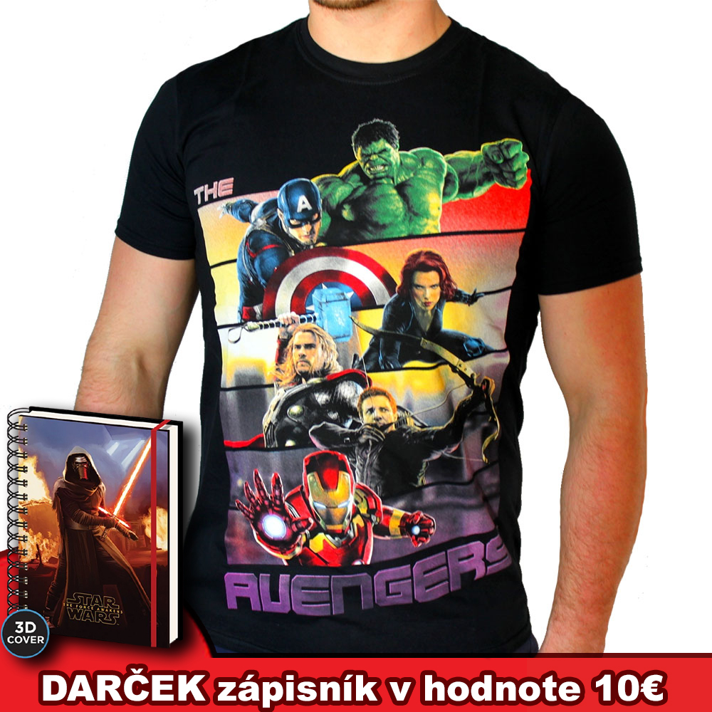 Avengers - Hrdinovia pánske tričko