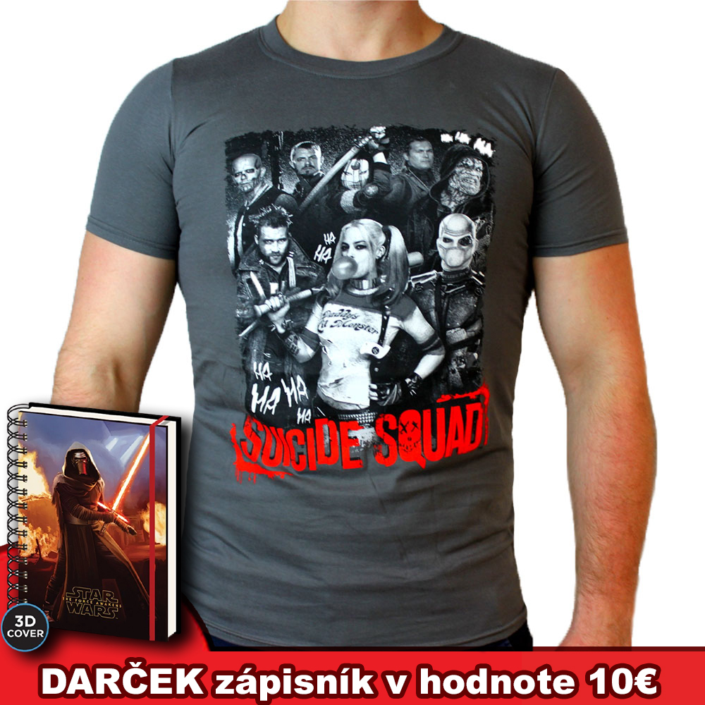 Suicide Squad - Hrdinovia pánske tričko