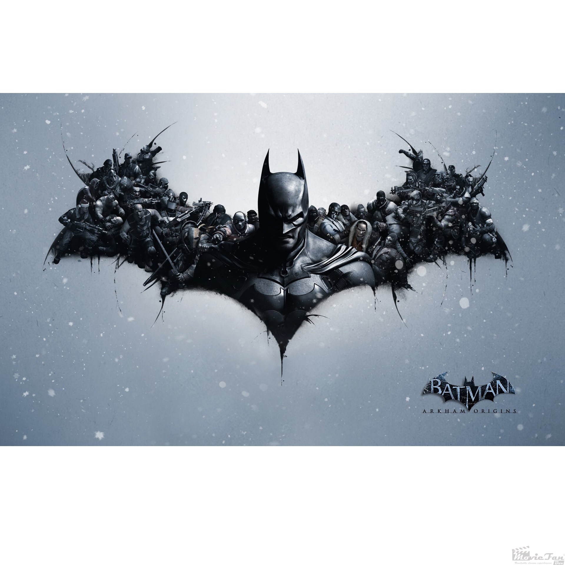 Batman Origins plagát 61x91 cm - Arkham Bats