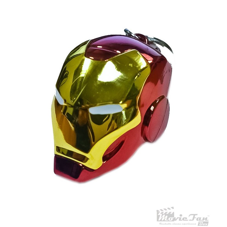 Marvel - kovová kľúčenka Iron Man helma