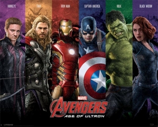 Avengers Age of Ultron plagát 61x91 cm - Team