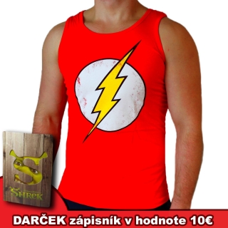Flash - Logo bezrukávové tričko