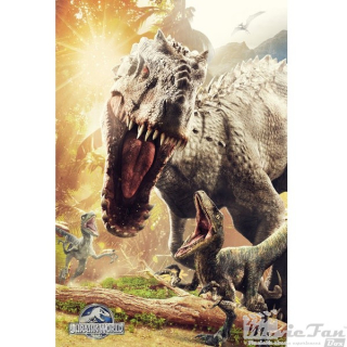 Jurassic World plagát 61x91 cm - Attack