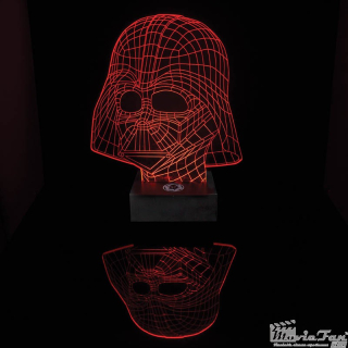 Star Wars Led lampa - Darth Vader