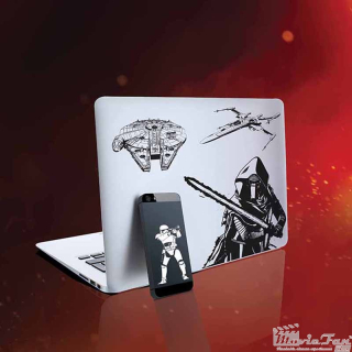 Star Wars - Kylo Ren nálepka na notebook