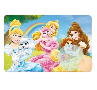 Disney - 3D podložka - Princezné so zvieratkami 