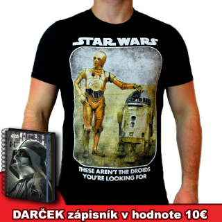 Star Wars - Droids pánske tričko