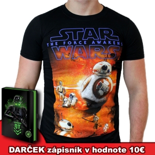 Star Wars - BB-8 Composition pánske tričko
