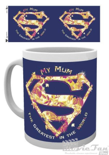 Superman - Mum the greatest hrnček (330 ml)