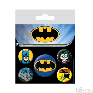 Batman odznaky (5 ks)