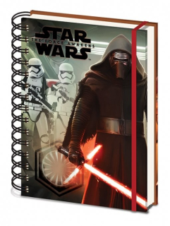 Star Wars - zápisník A5 - Kylo Ren & Stormstoopers 