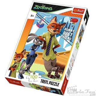 Zootropolis puzzle 100 ks