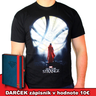 Dr. Strange - Poster, čierne pánske tričko 
